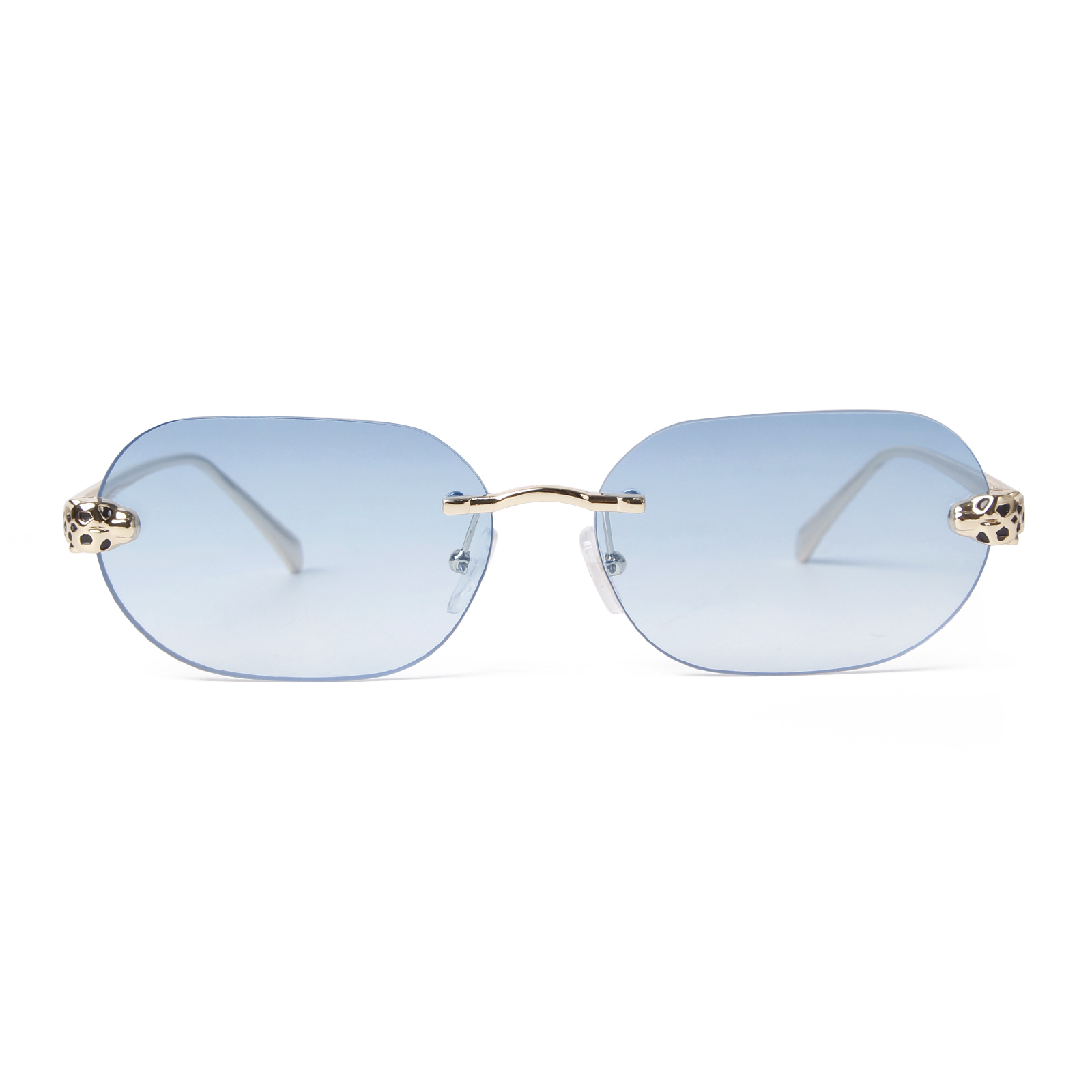 ZXIAC Trend Retro Rimless Squa - Vintage Fashion Tiktok recension och pris
