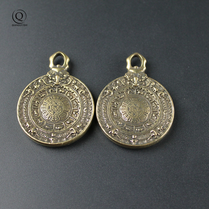 Vintage Brass Buddhist Tantra  - Vintage Fashion Labels recension och pris