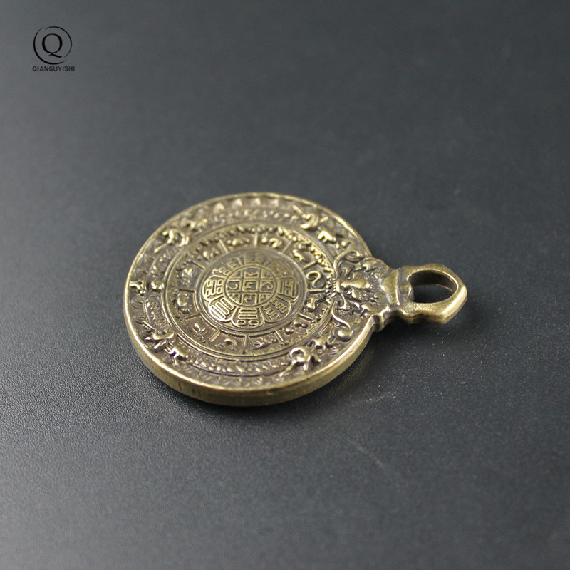 Vintage Brass Buddhist Tantra  - Vintage Fashion Labels recension och pris