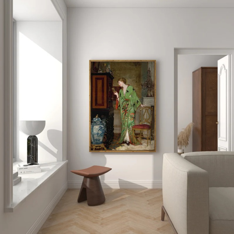 The Renaissance Women Portrait - Vintage Fashion Prints For Wall recension och pris