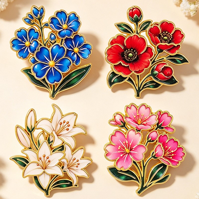Cute Vintage Colorful Floral E - Vintage Urban Fashion recension och pris
