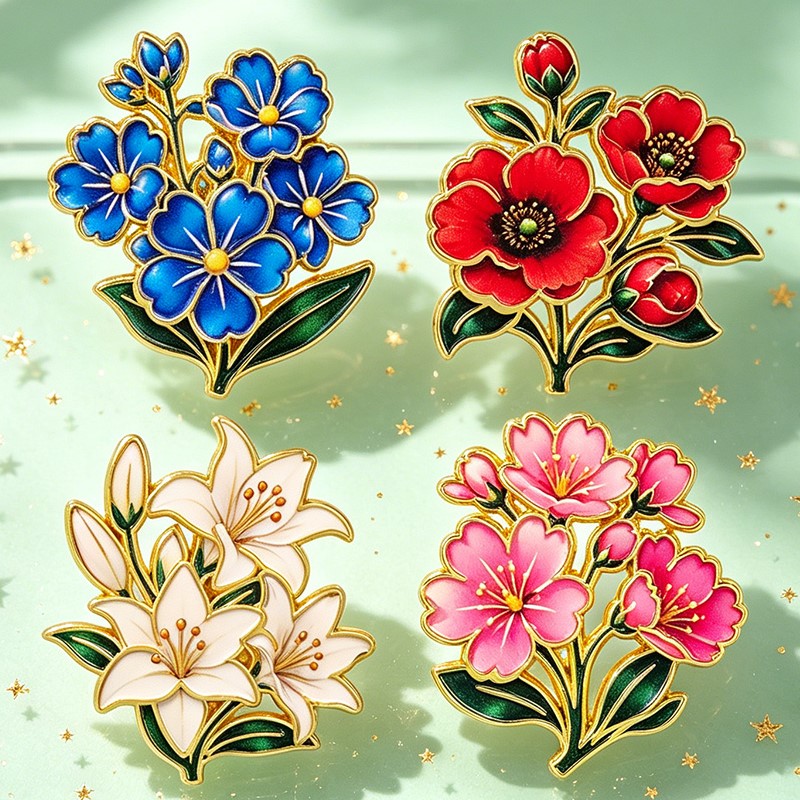 Cute Vintage Colorful Floral E - Vintage Urban Fashion recension och pris