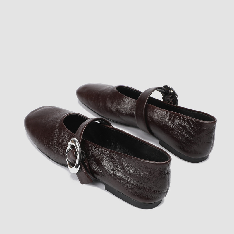 Women Mary Jane Shoes pu Leath - Vintage Fashion Aesthetic recension och pris