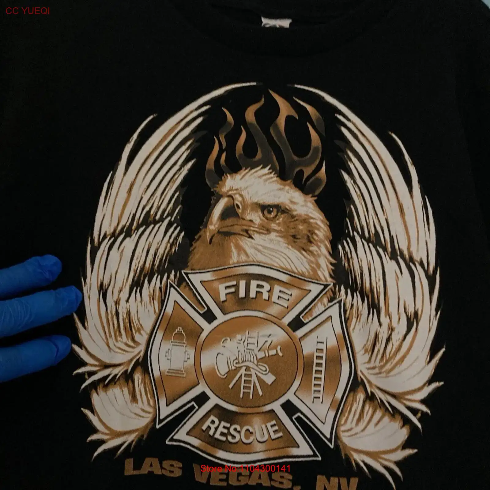 LAS VEGAS FIRE RESCUE T Shirt  - Vintage Fashion Las Vegas recension och pris