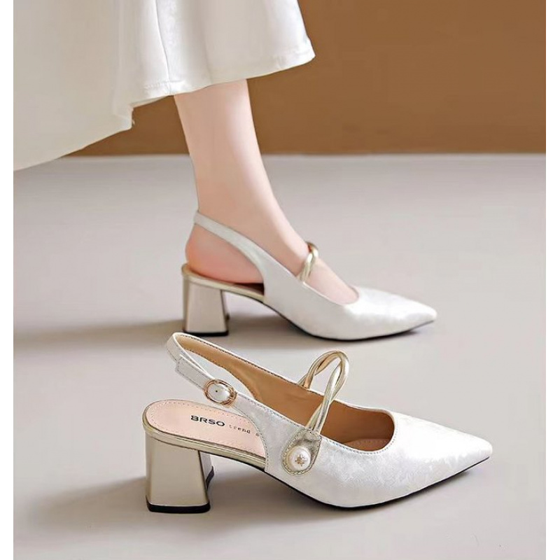 2026 Elegant Women Pointed Toe - Vintage Fashion Women Dresses recension och pris