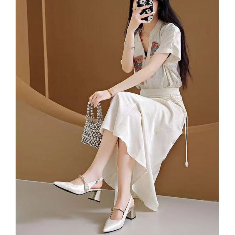 2026 Elegant Women Pointed Toe - Vintage Fashion Women Dresses recension och pris