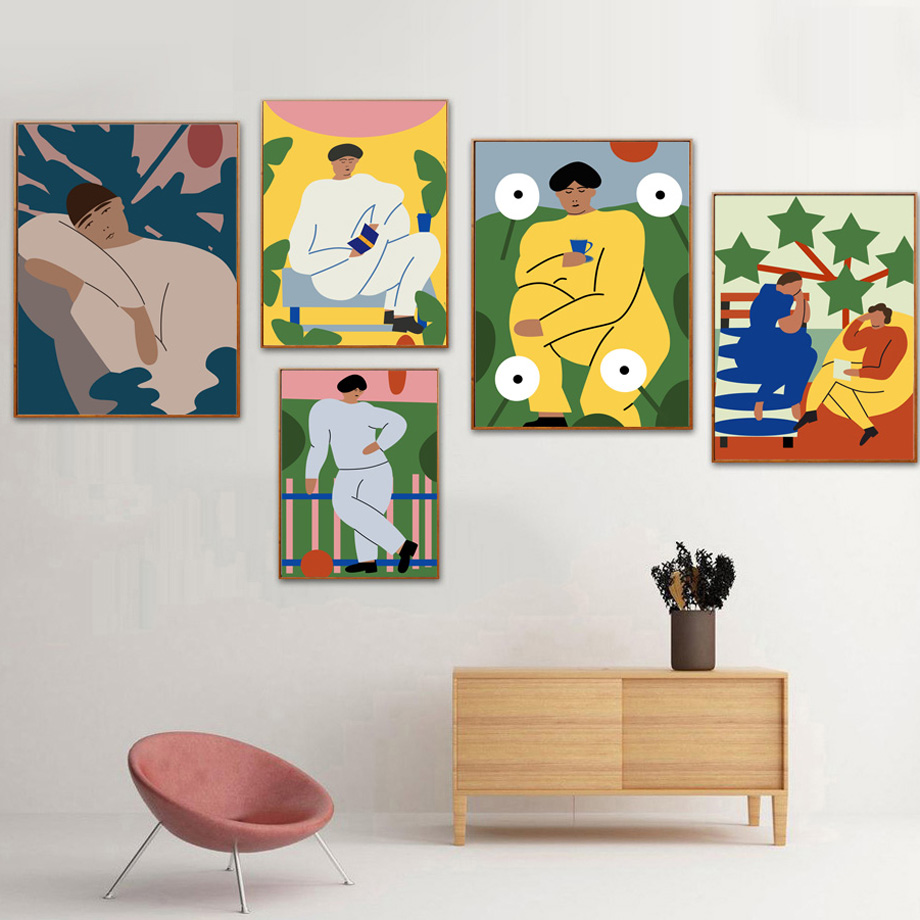Abstract Vintage Fashion Figur - Vintage Fashion Prints For Wall recension och pris