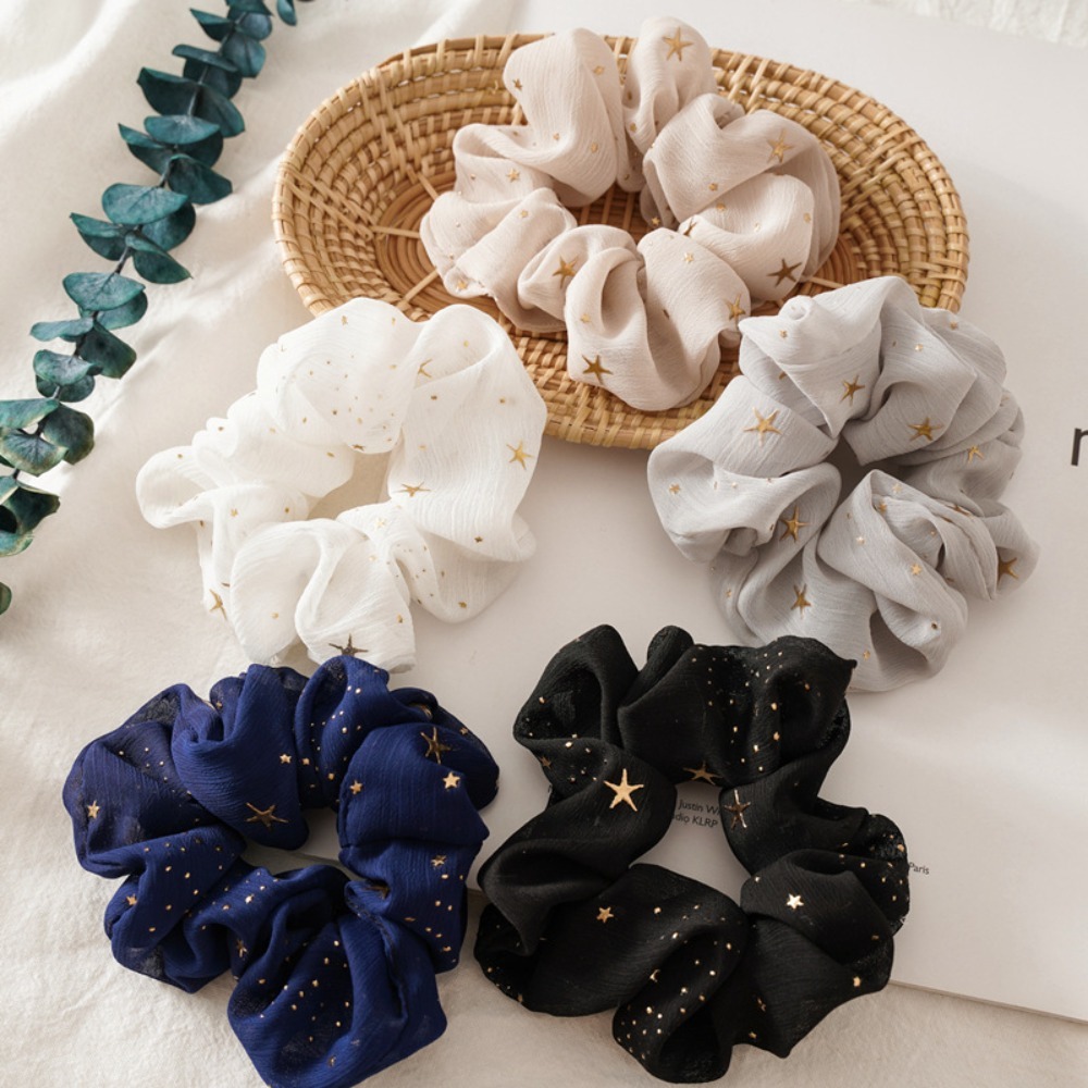 1/5pcs Print Scrunchie Dreamy  - Vintage Fashion Looks recension och pris